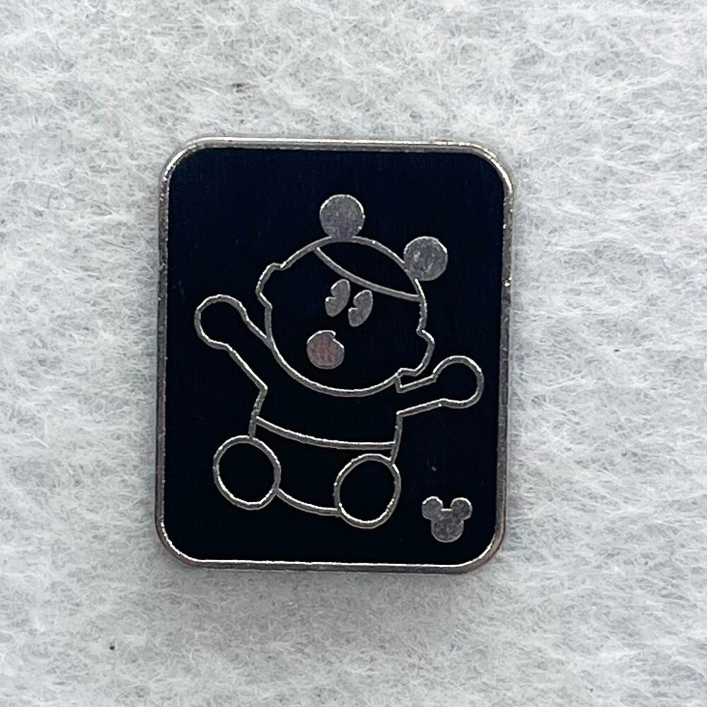 🔮 5/$25 Disney‎ Stick People Baby With Mouse Ears Pin